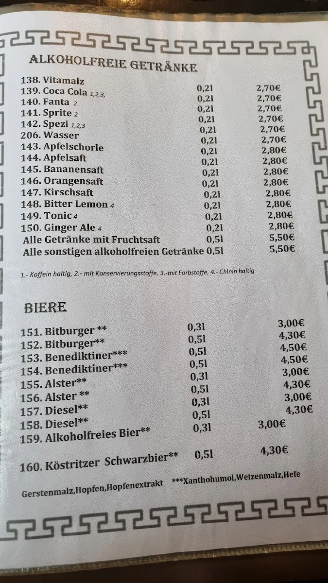 Speisekarte photo 3