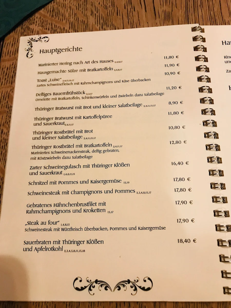 Speisekarte photo 9