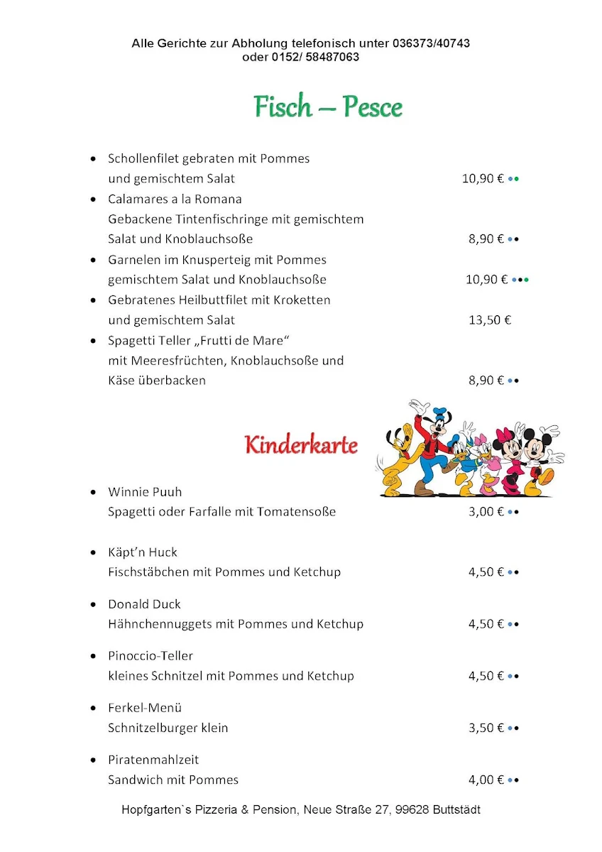 Speisekarte photo 2