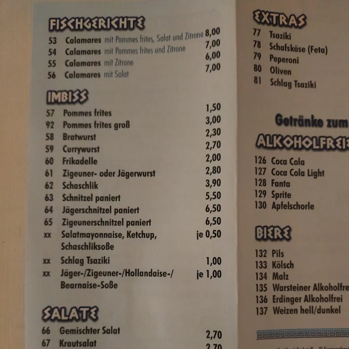 Speisekarte photo 7