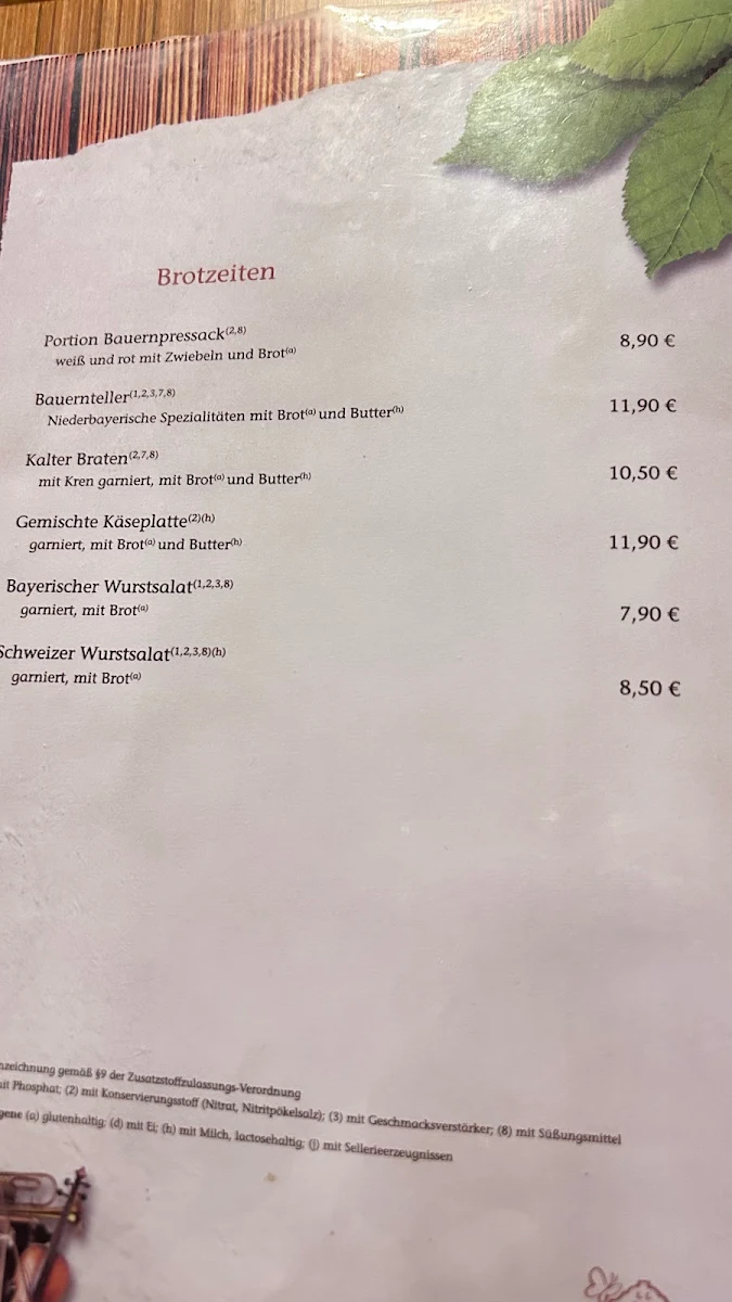 Speisekarte photo 10