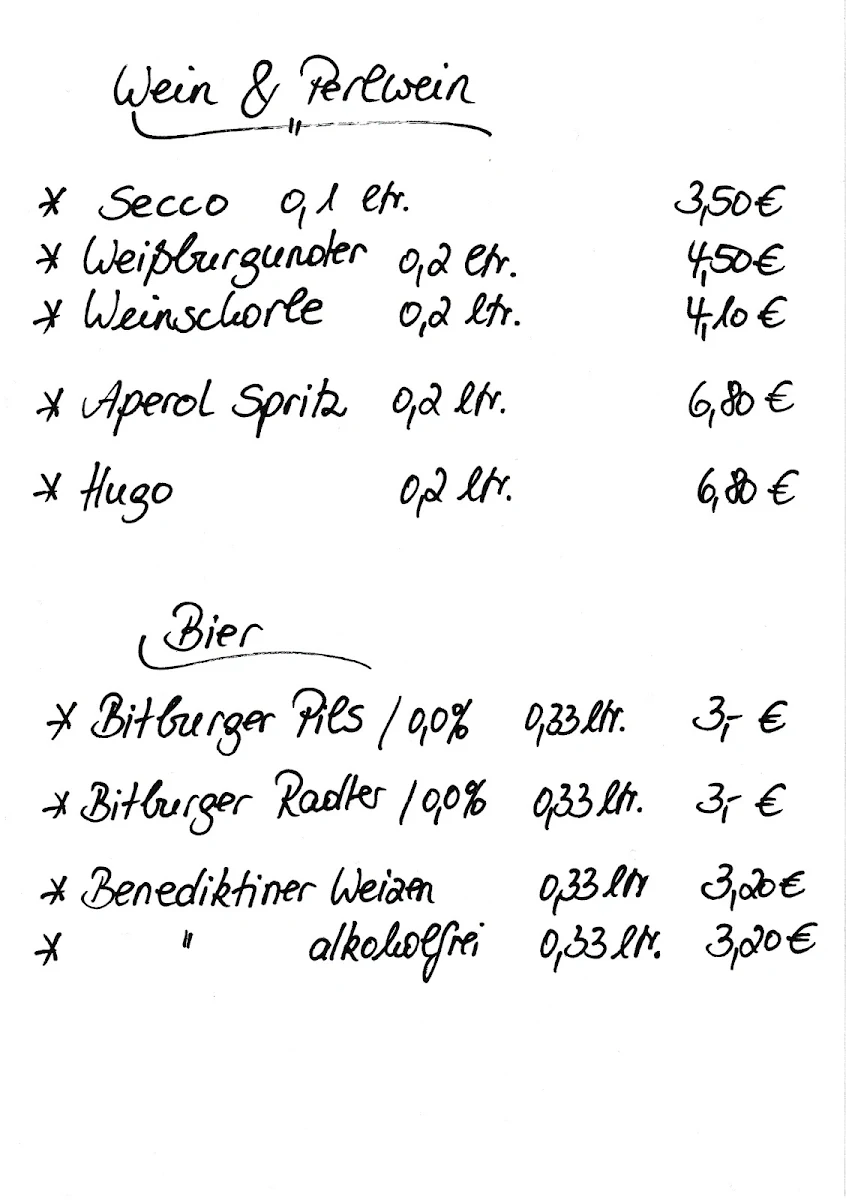 Speisekarte photo 2