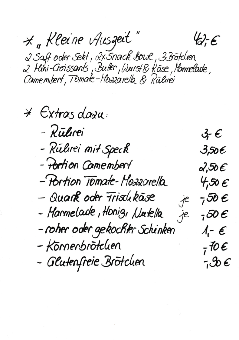 Speisekarte photo 6