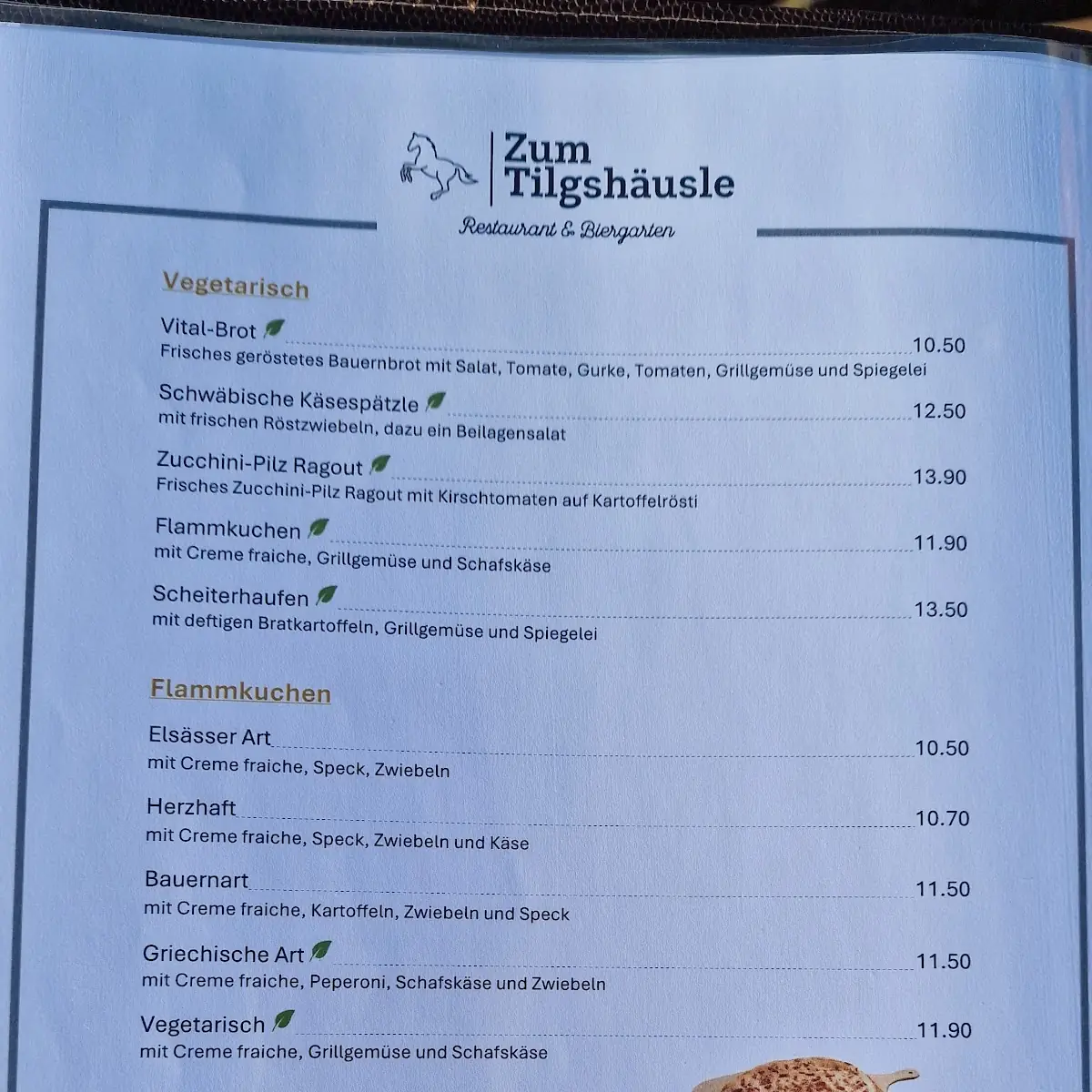 Speisekarte photo 3
