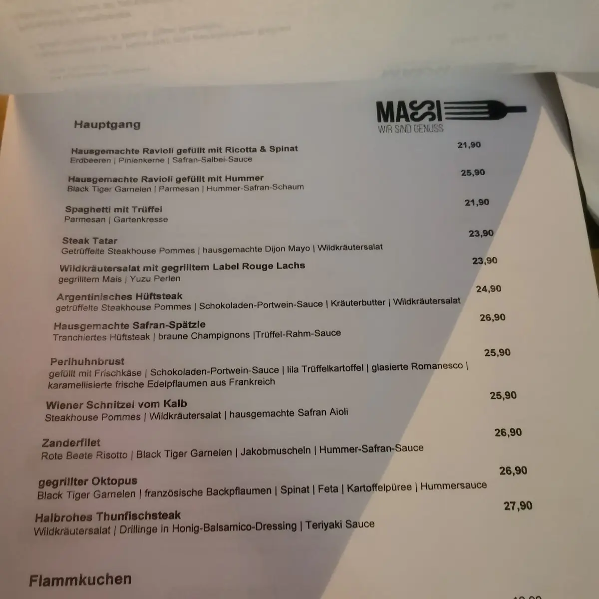 Speisekarte photo 5
