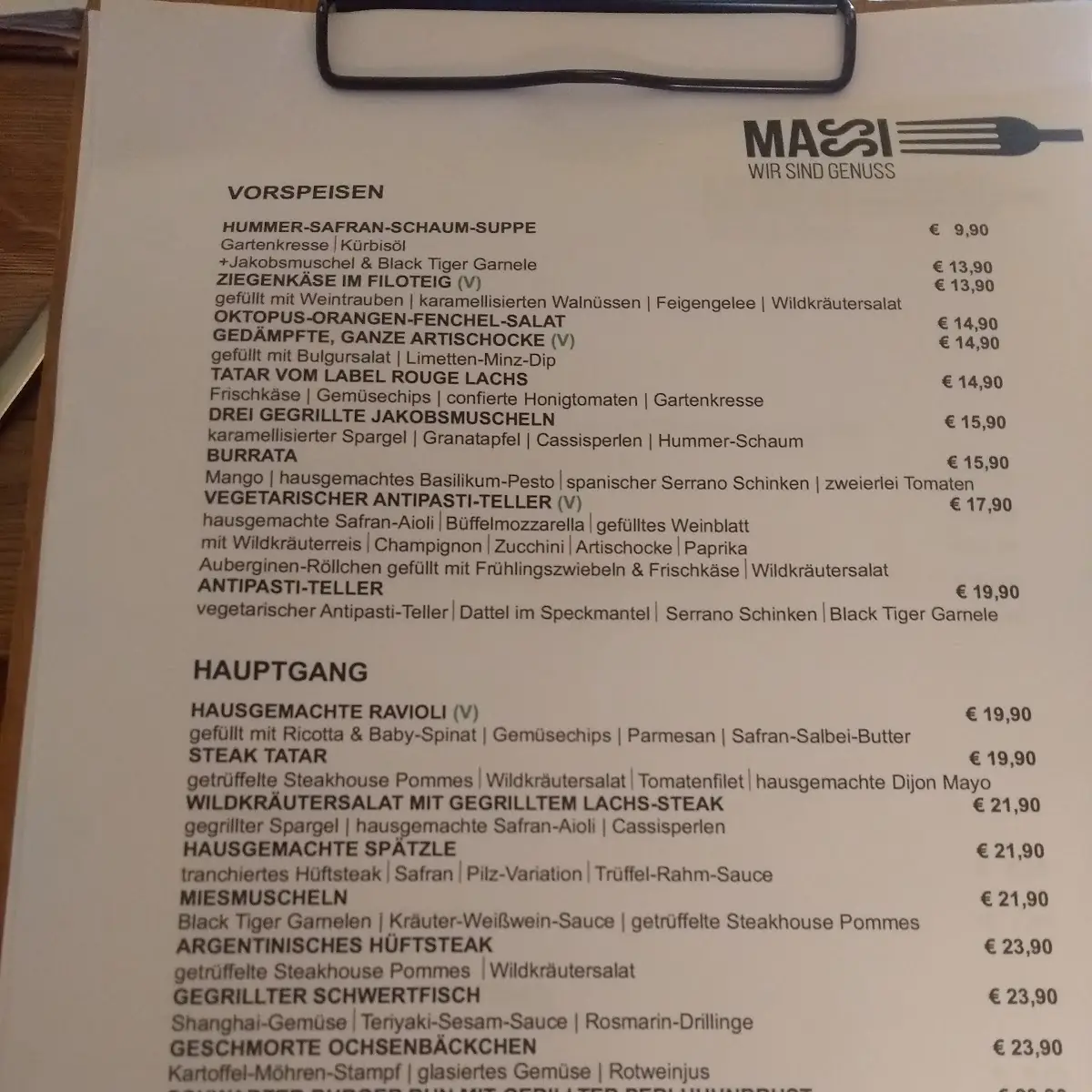 Speisekarte photo 6