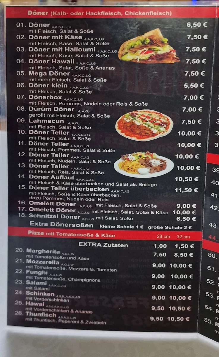 Speisekarte photo 2