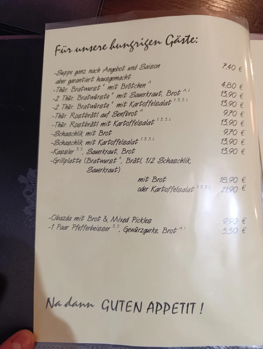 Speisekarte photo 1