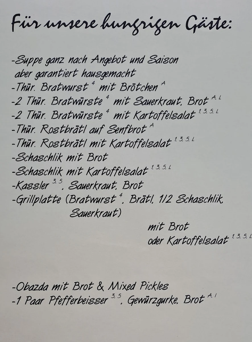 Speisekarte photo 3