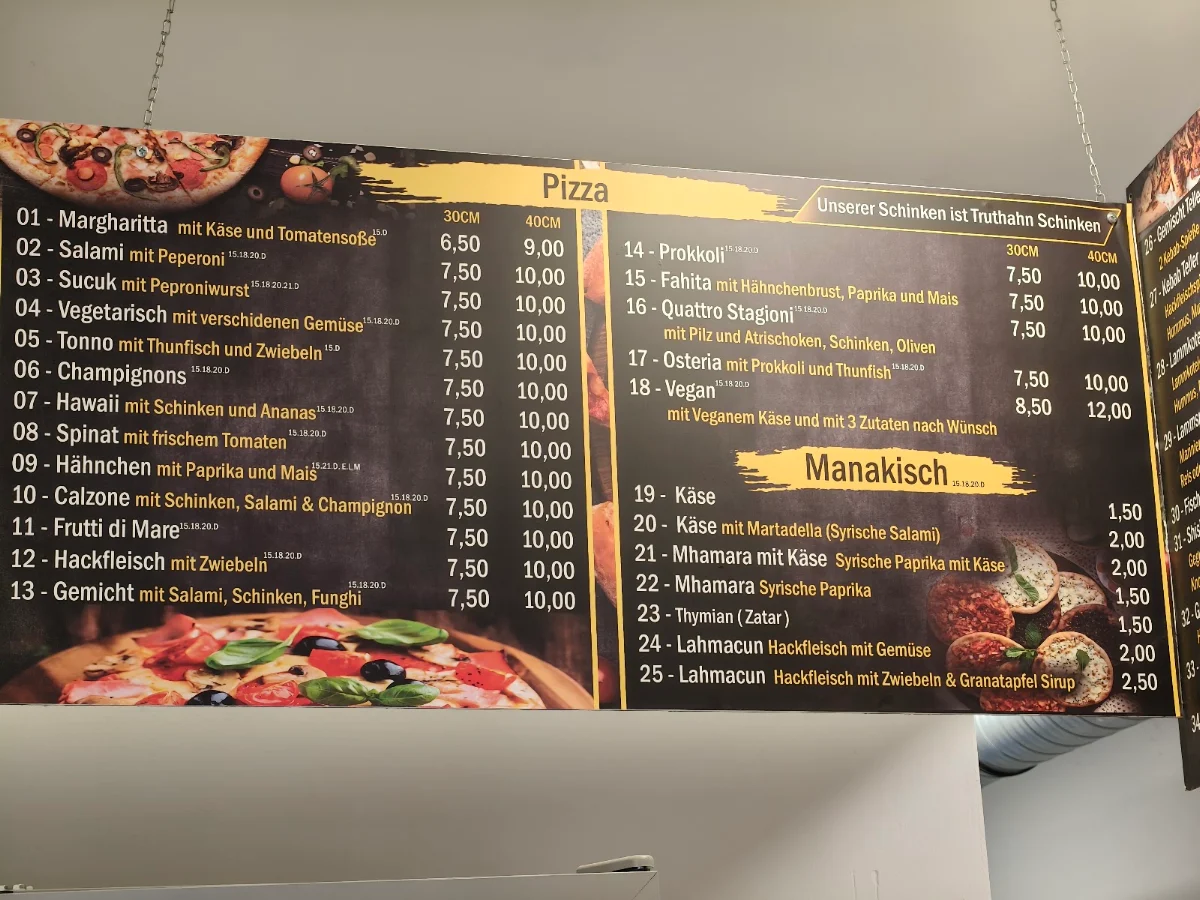 Speisekarte photo 1