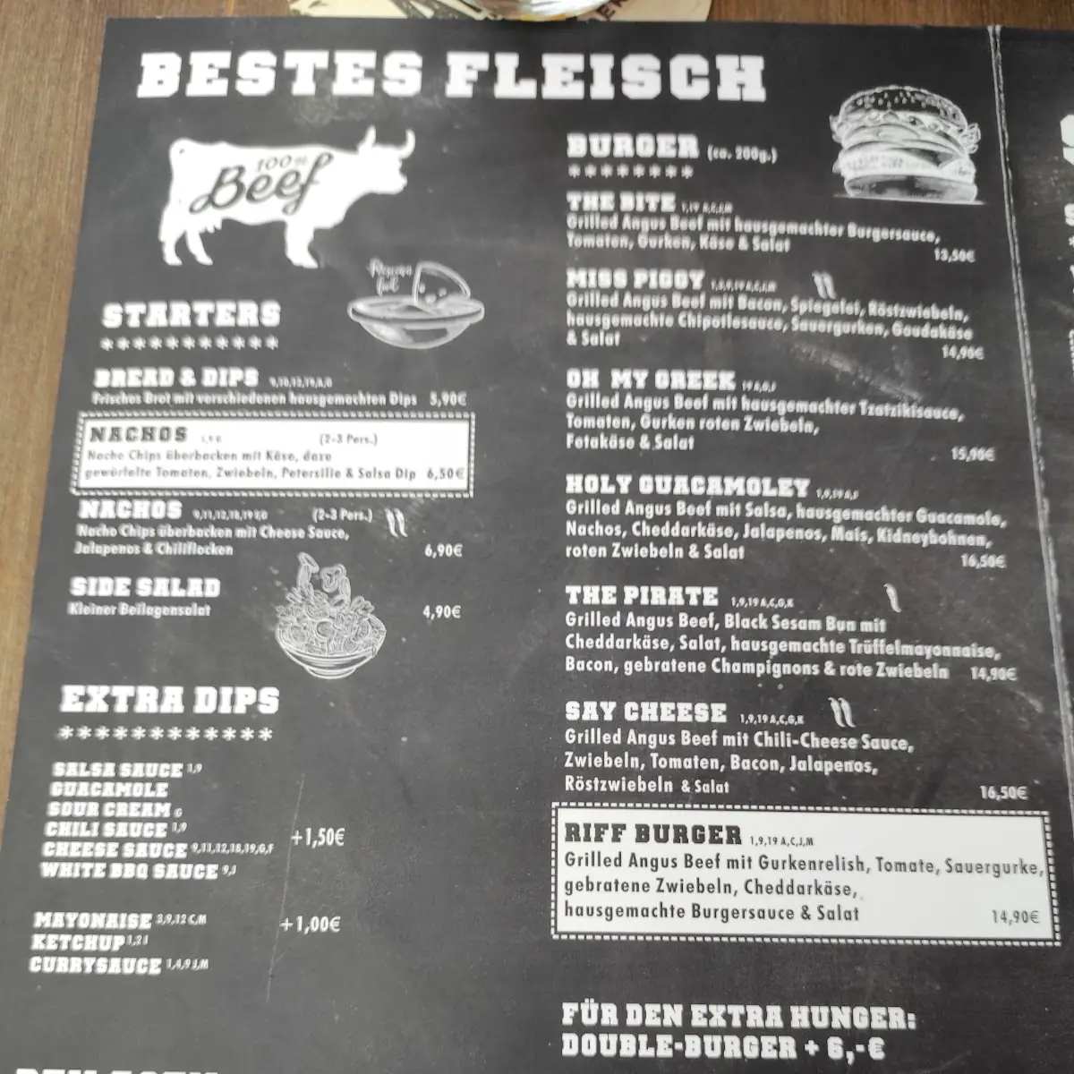 Speisekarte photo 5