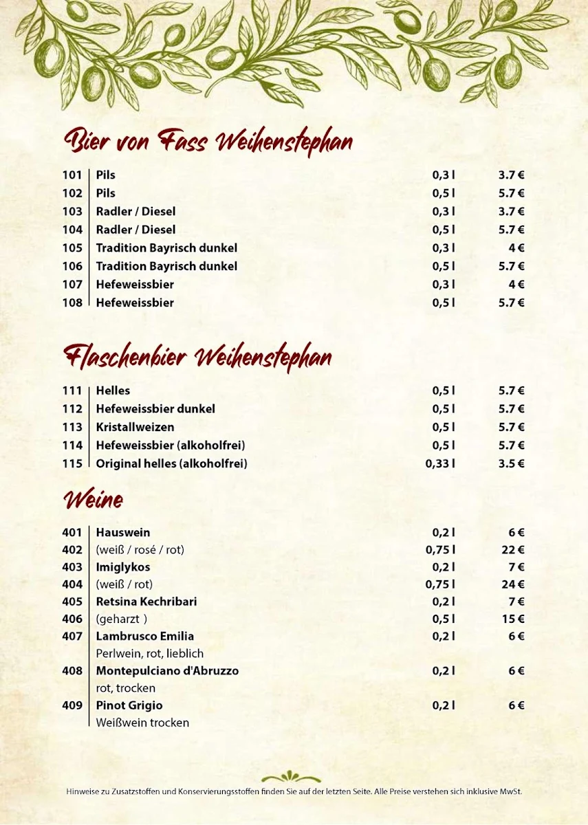 Speisekarte photo 4