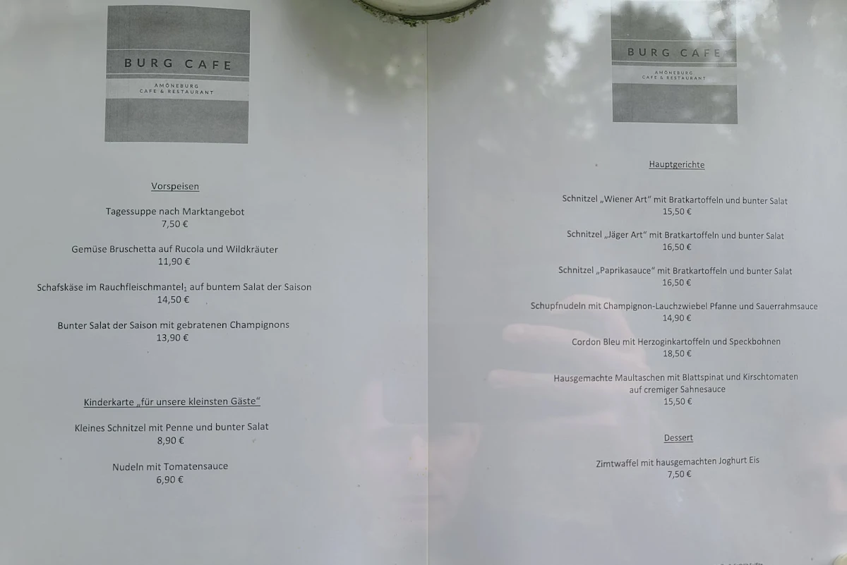 Speisekarte photo 1
