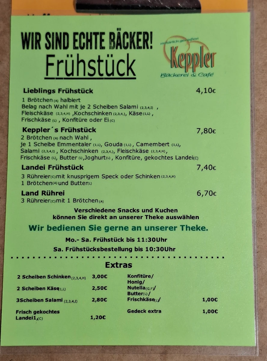 Speisekarte photo 1