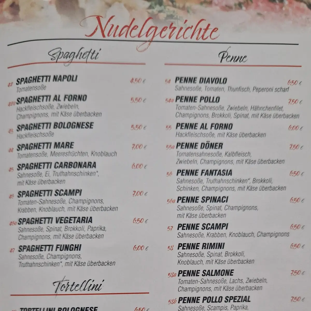Speisekarte photo 1