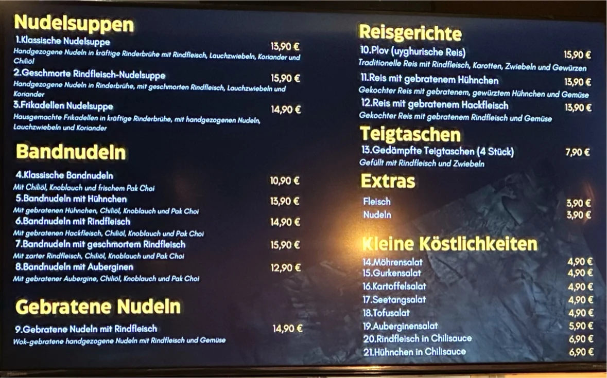 Speisekarte photo 10