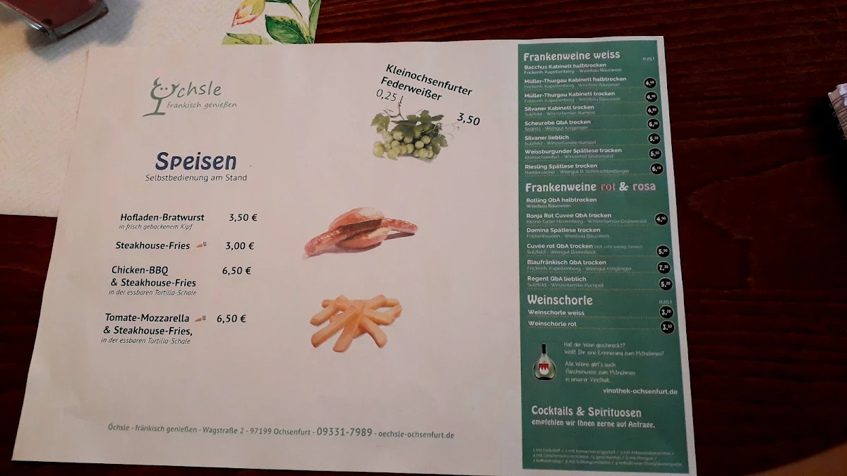 Speisekarte photo 3