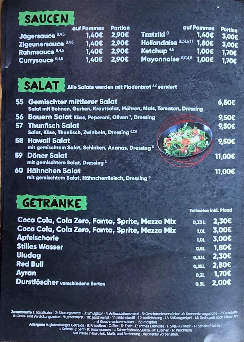 Speisekarte photo 1