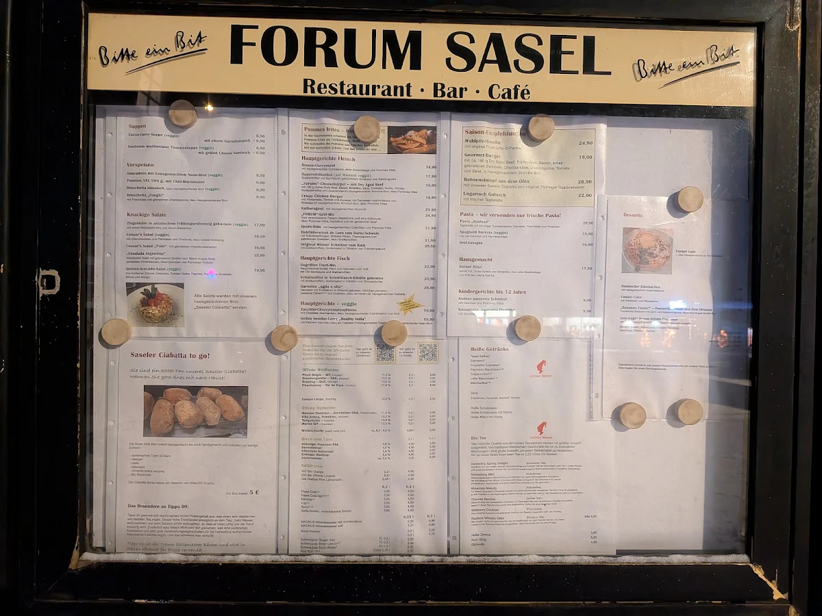Speisekarte, Forum Sasel