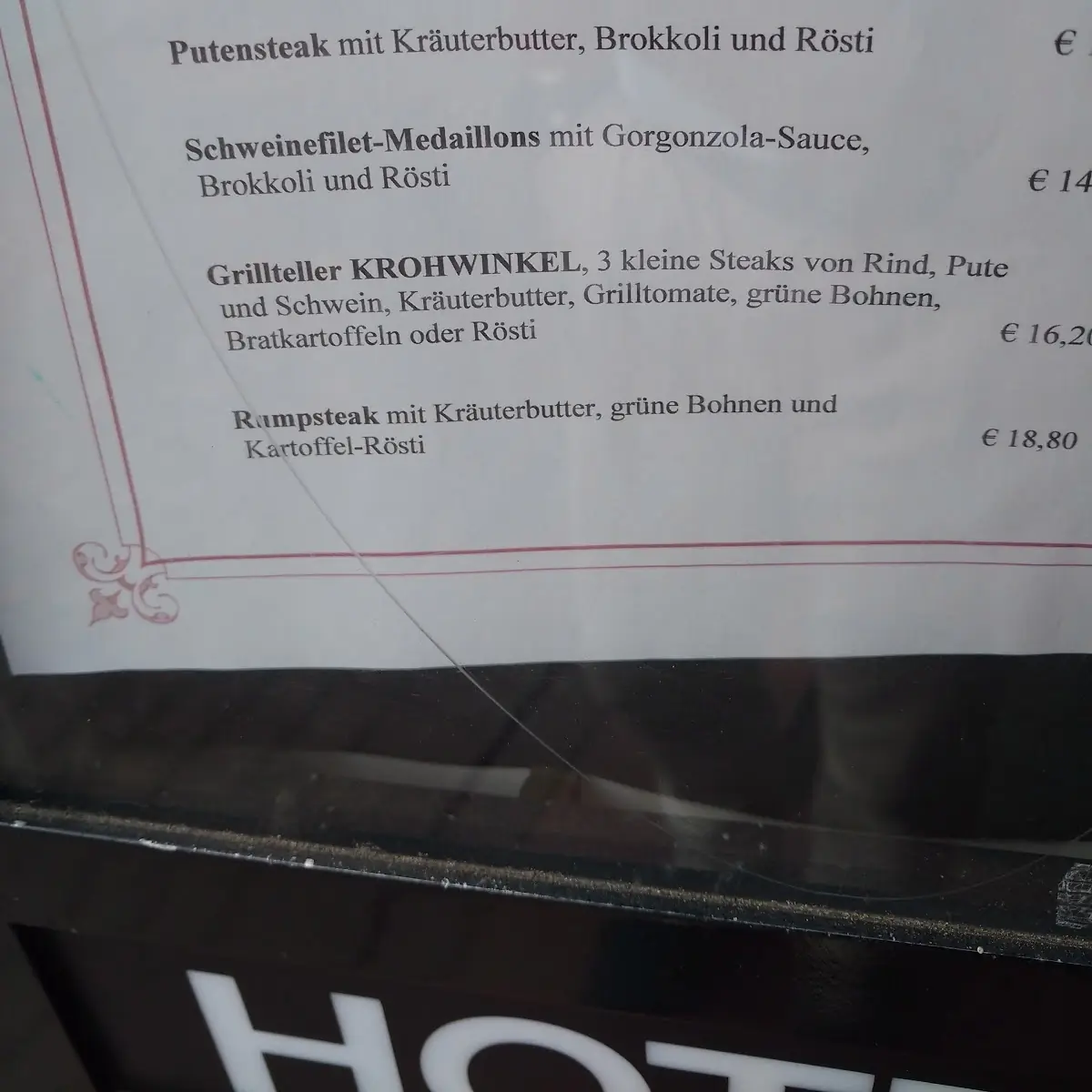 Speisekarte photo 4