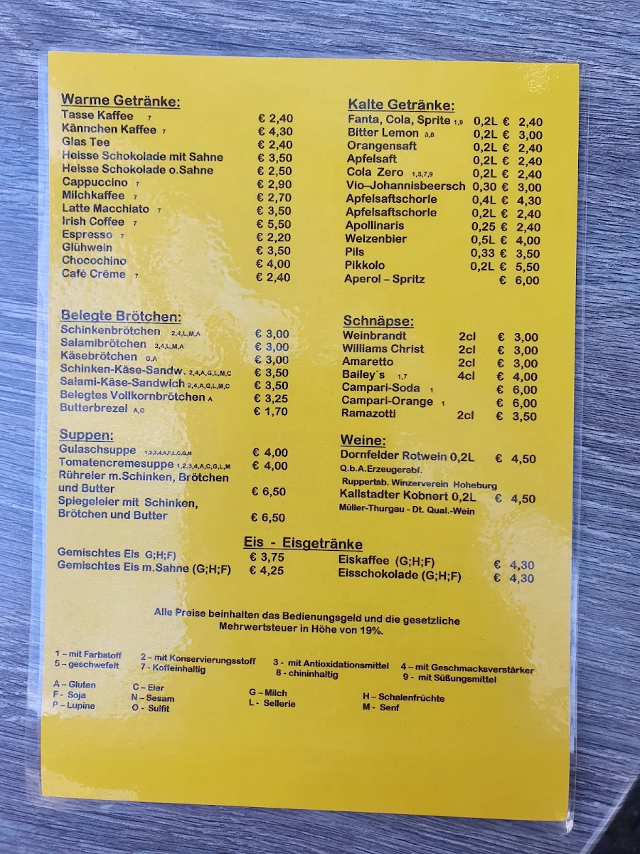 Speisekarte photo 1