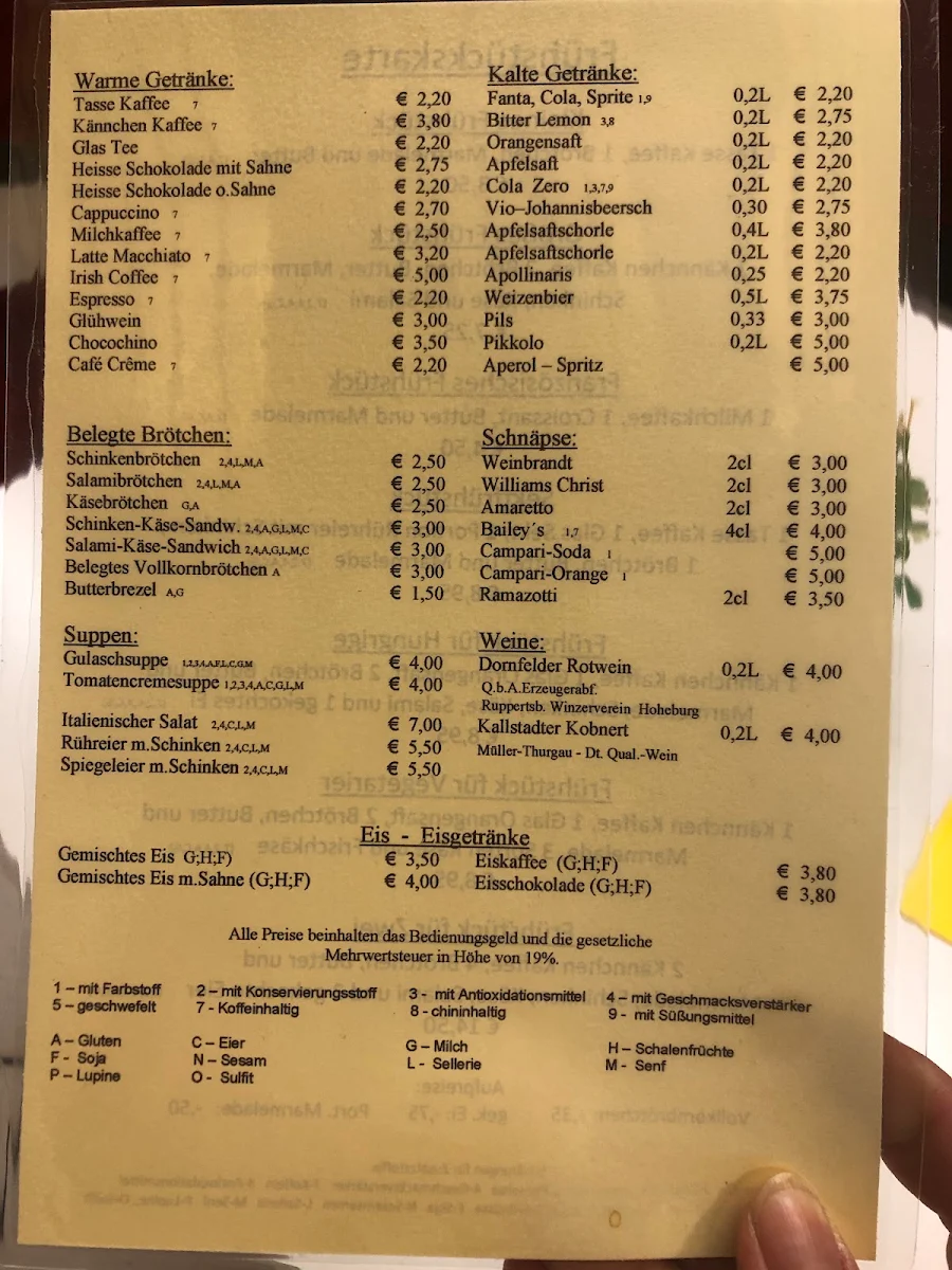 Speisekarte photo 5