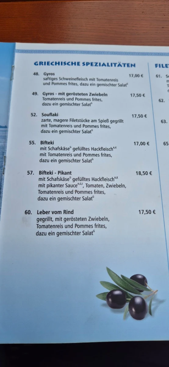 Speisekarte photo 5