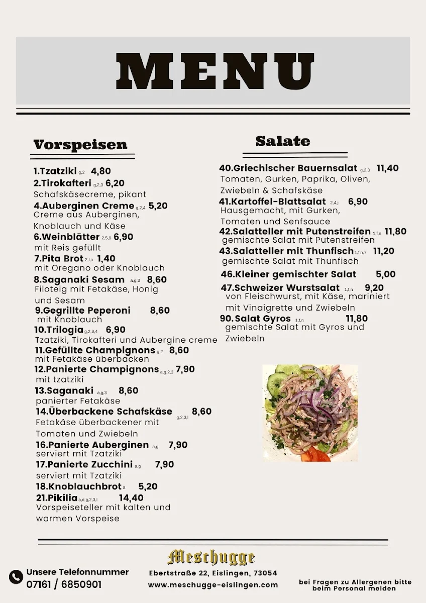 Speisekarte photo 5