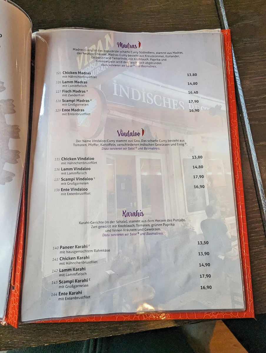 Speisekarte, VIPAN