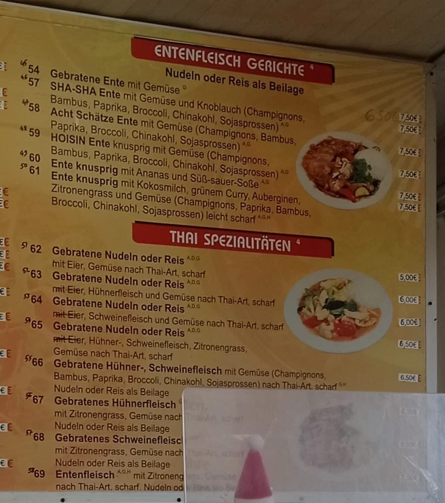 Speisekarte photo 1