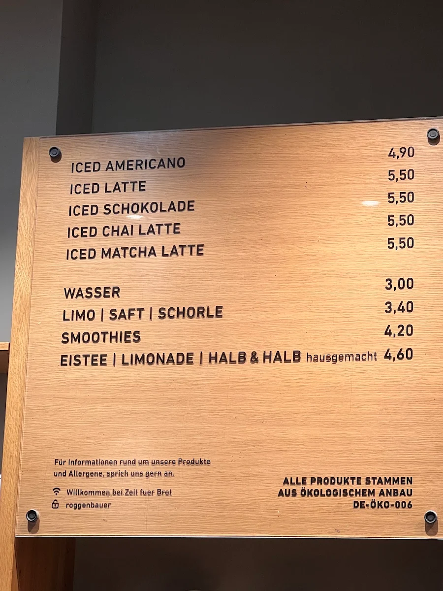 Speisekarte photo 5