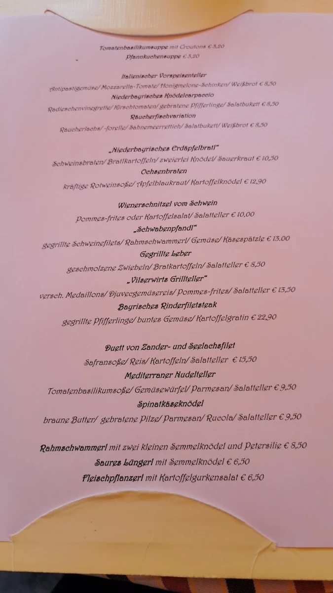 Speisekarte photo 3