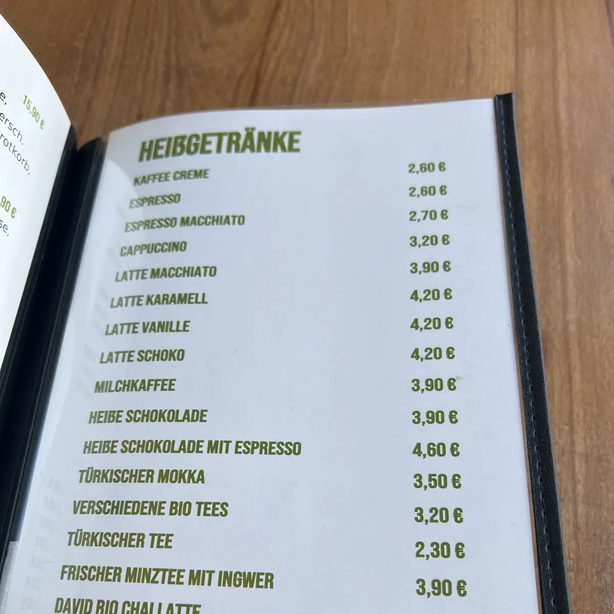 Speisekarte photo 8
