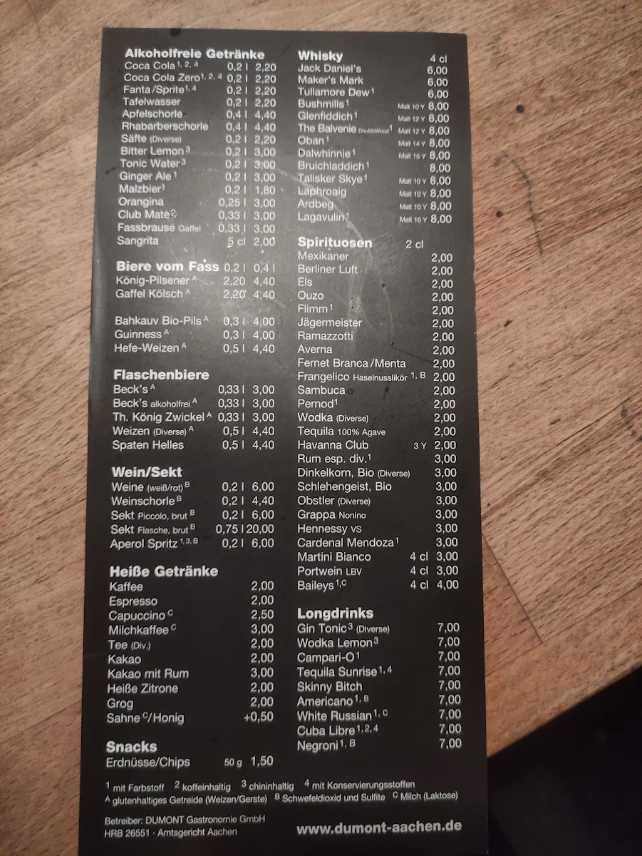 Speisekarte photo 1