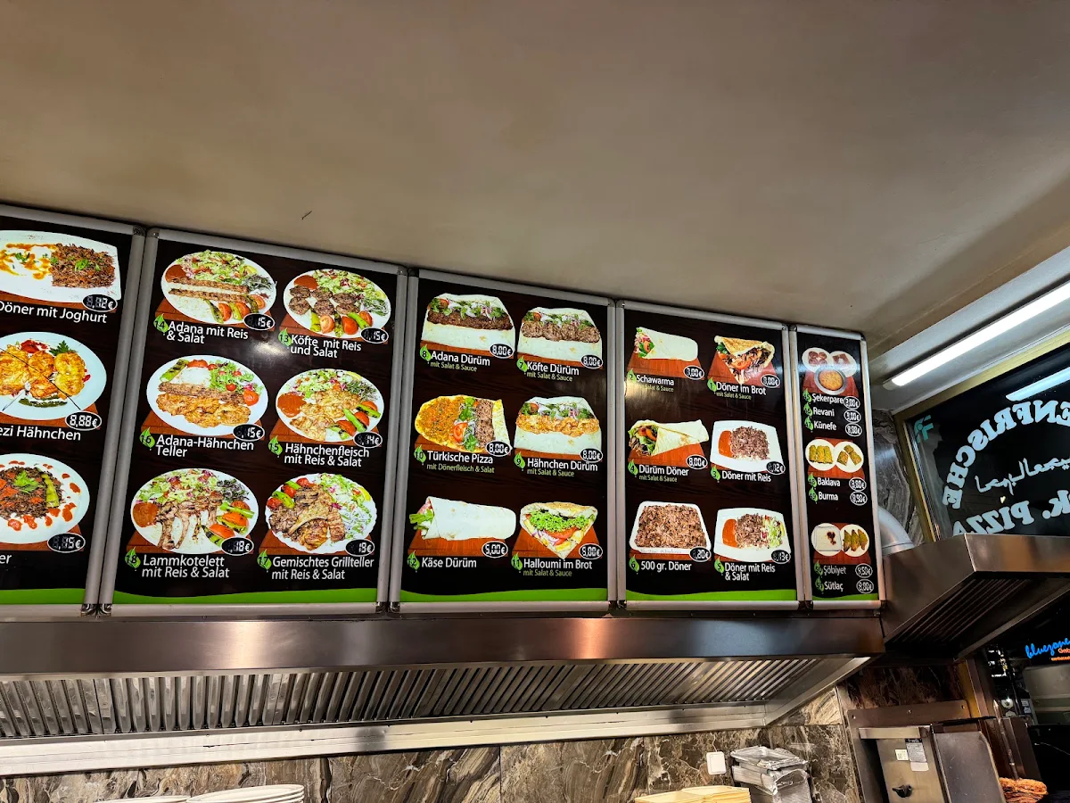 Speisekarte, Imren Grill