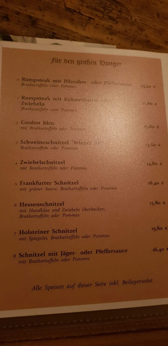 Speisekarte photo 9