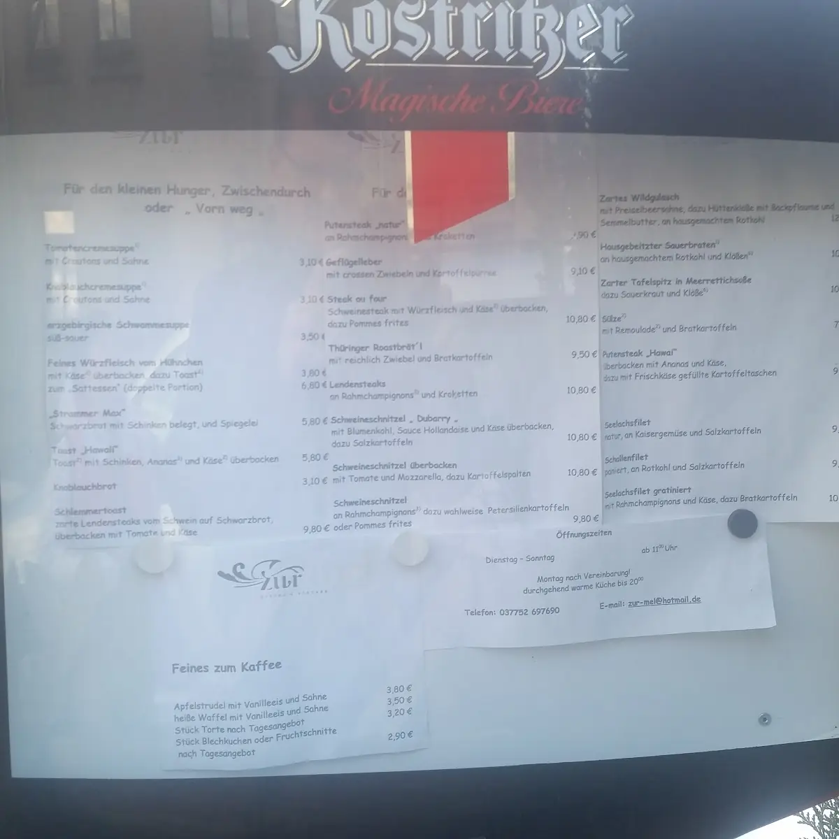 Speisekarte photo 2