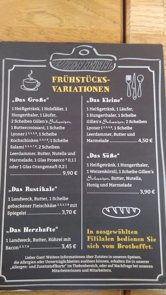 Speisekarte photo 1
