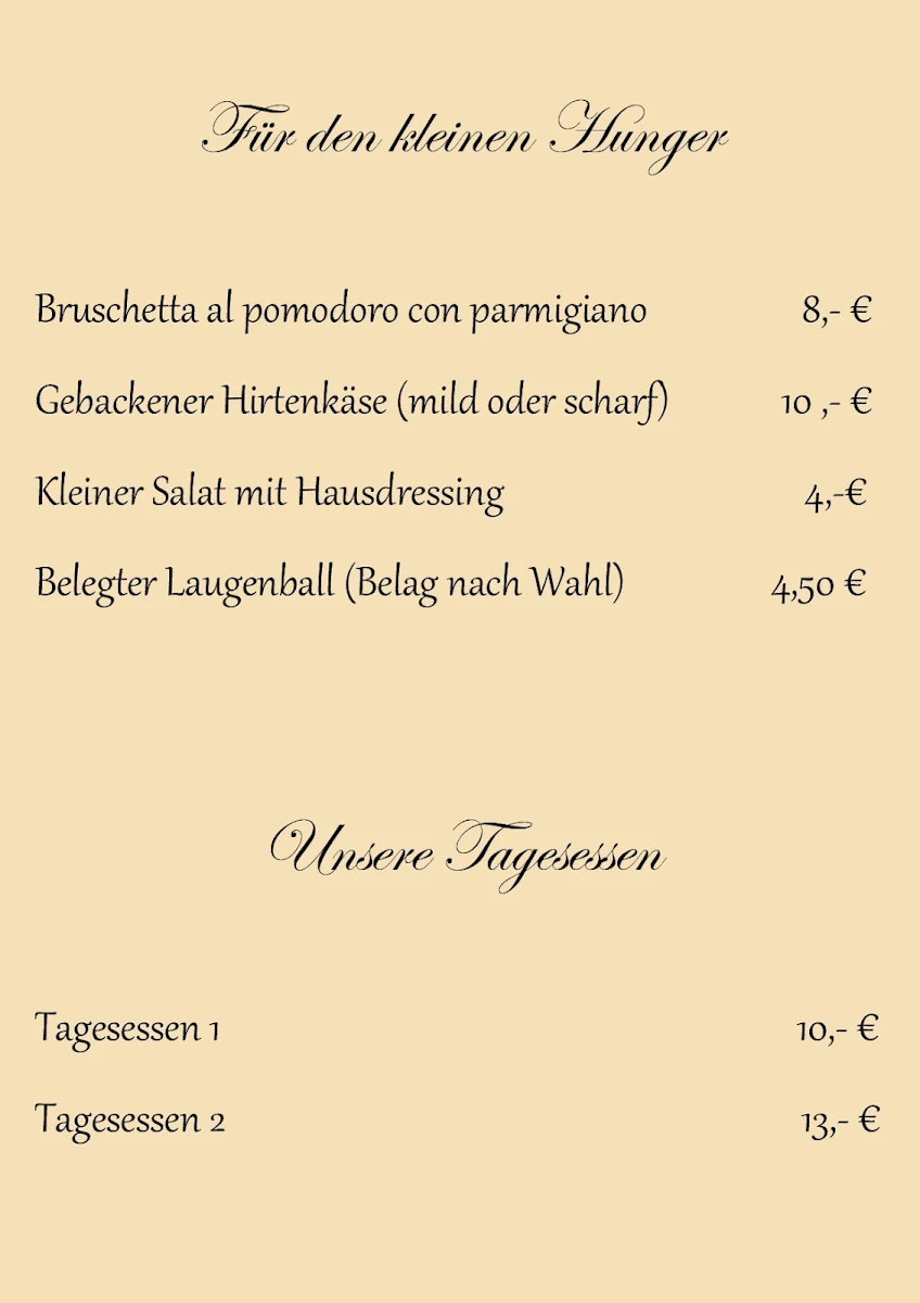 Speisekarte photo 6