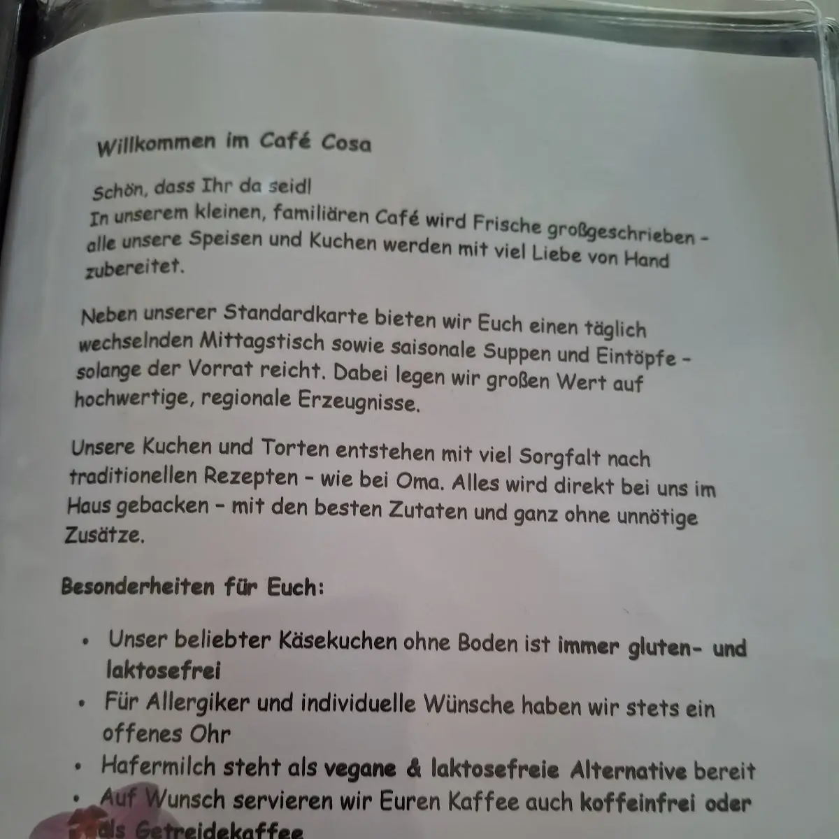 Speisekarte photo 9
