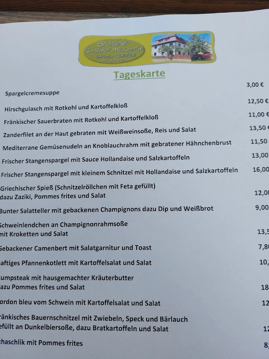 Speisekarte photo 4