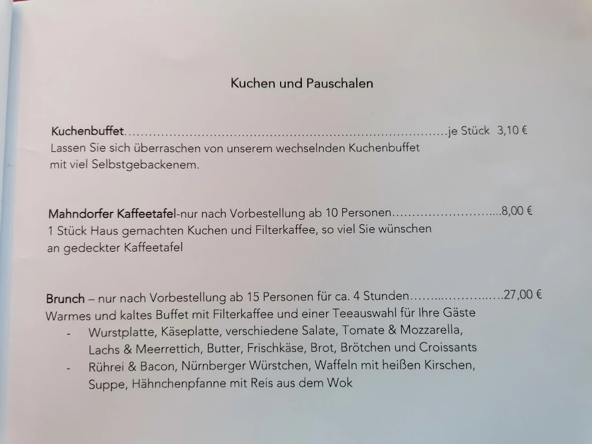 Speisekarte photo 3