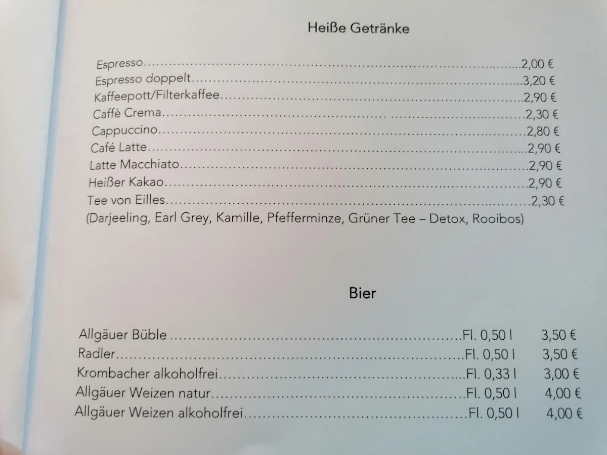 Speisekarte photo 4