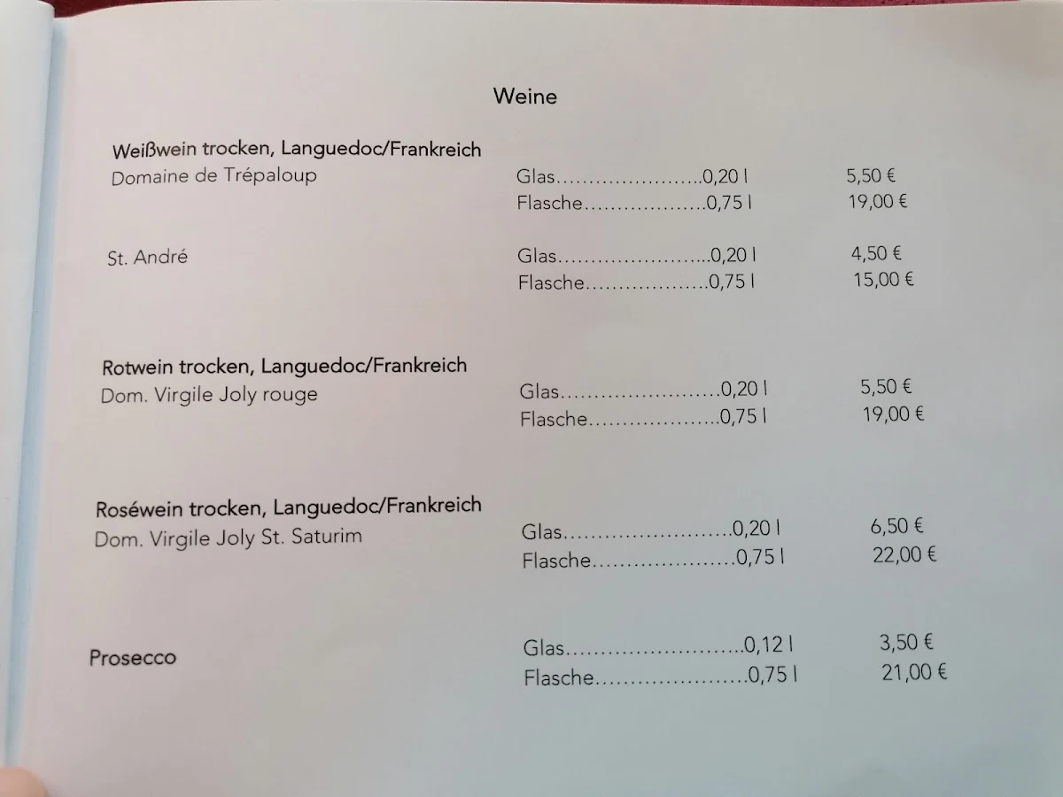 Speisekarte photo 5