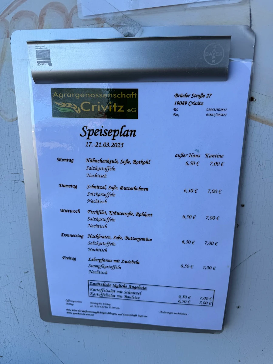 Speisekarte photo 8