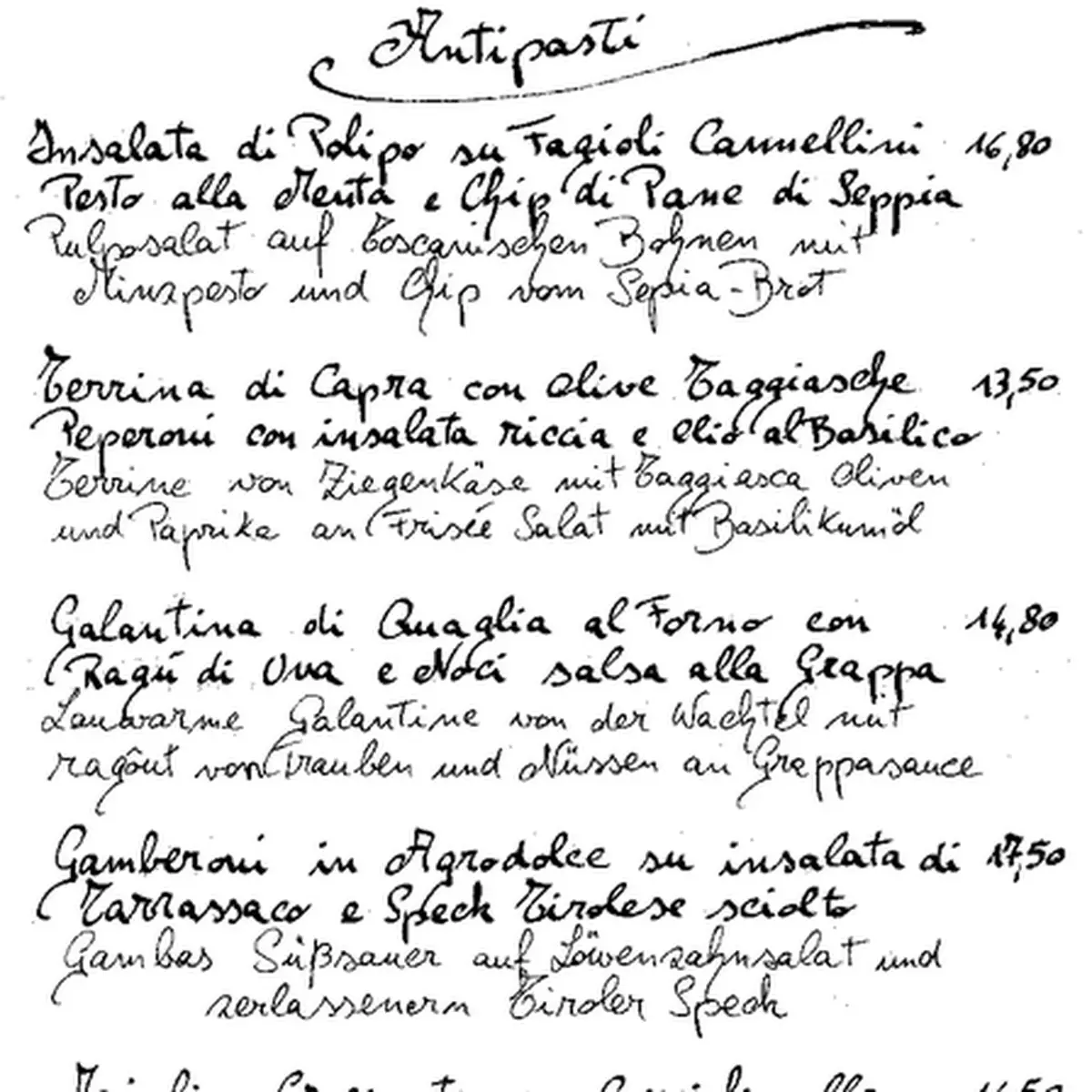 Speisekarte photo 10
