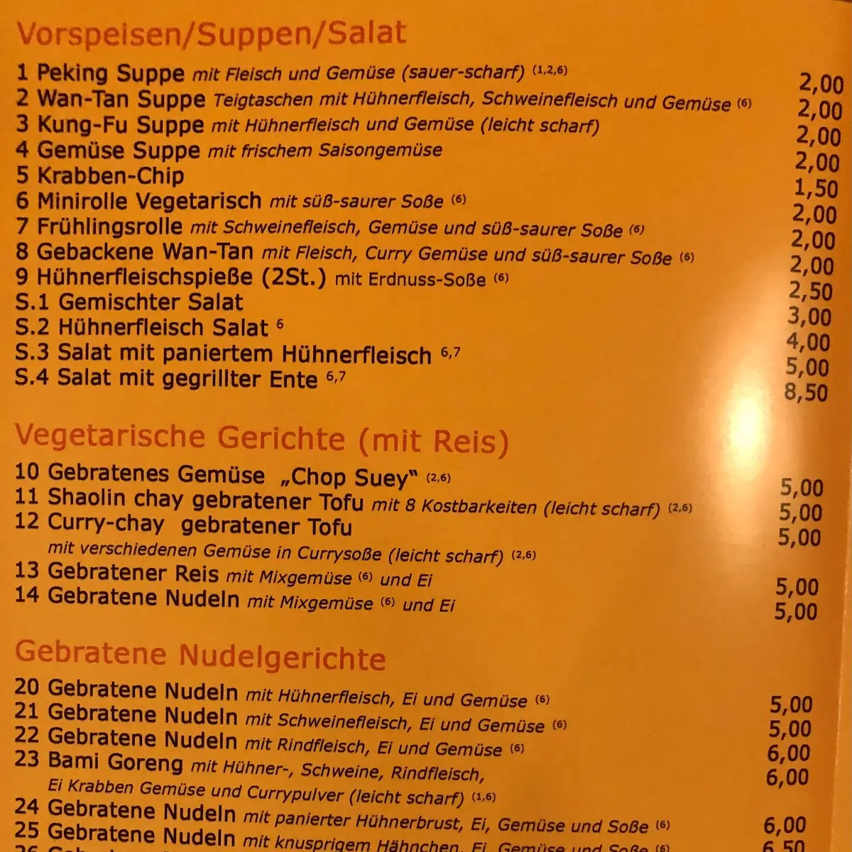 Speisekarte photo 7
