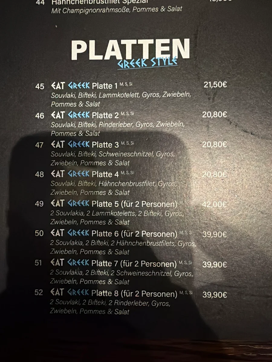 Speisekarte photo 2