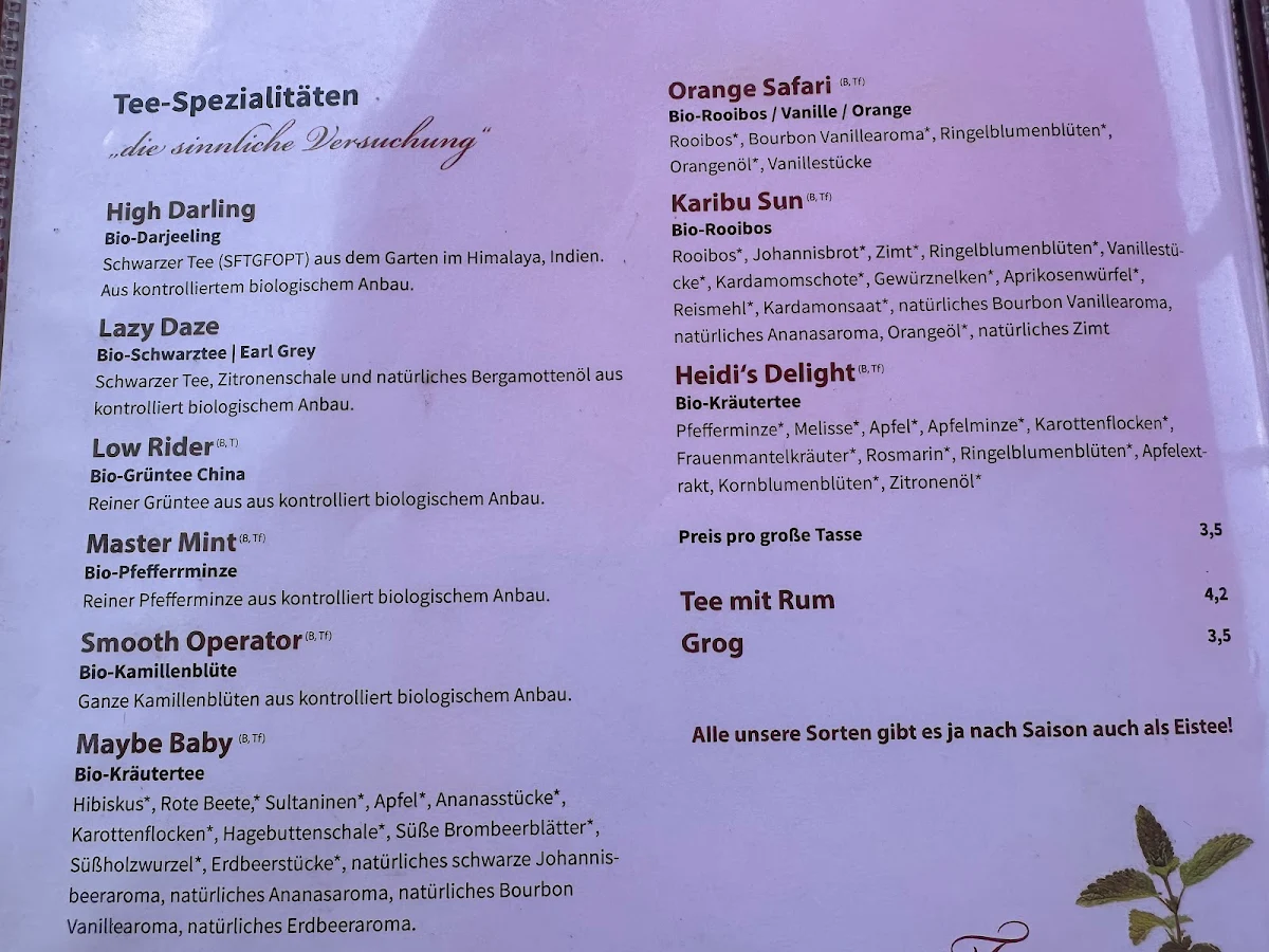 Speisekarte photo 1