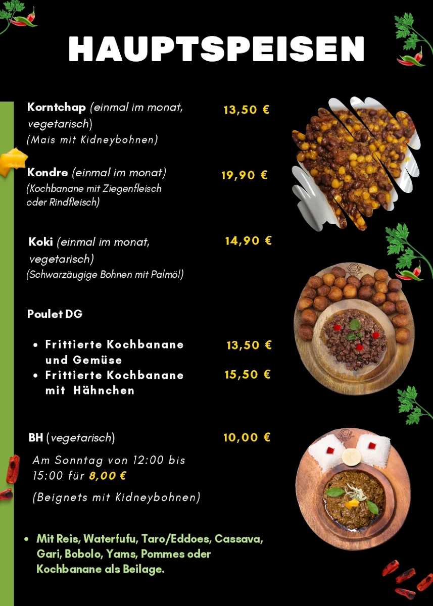 Speisekarte photo 2